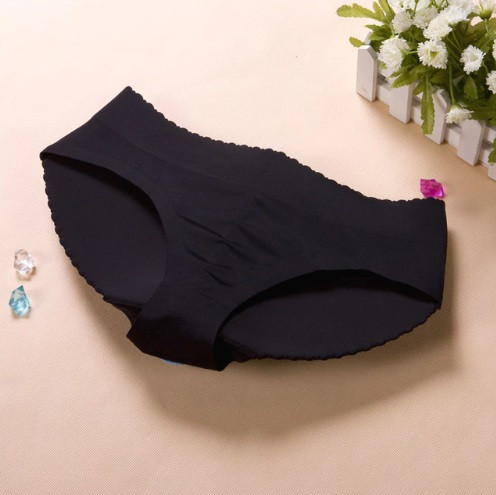 Труси з пушапом жіночі чорний L(42р.) Київ - фото 1