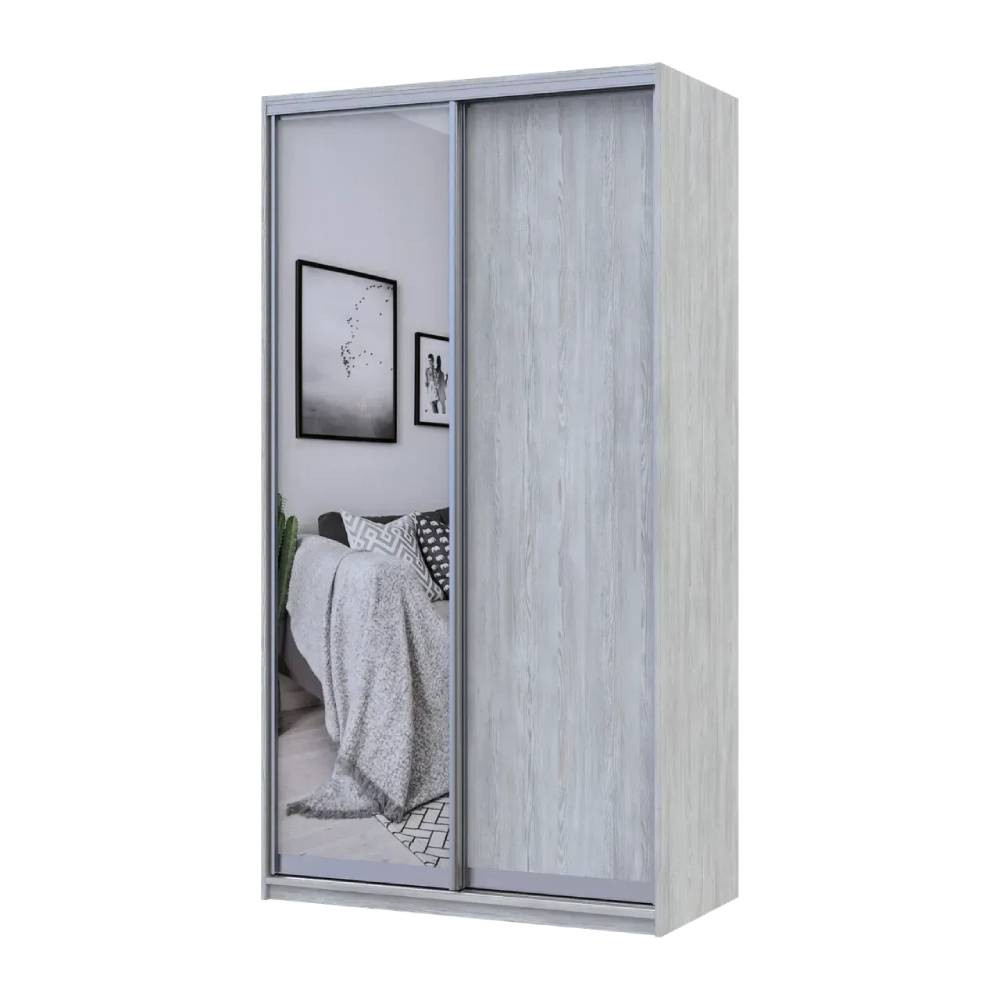 Шкаф купе Doros Сити Лайт Сосна Натти 1 ДСП / 1 зеркало 120х45х225 (DRS-011956) Львов - изображение 2