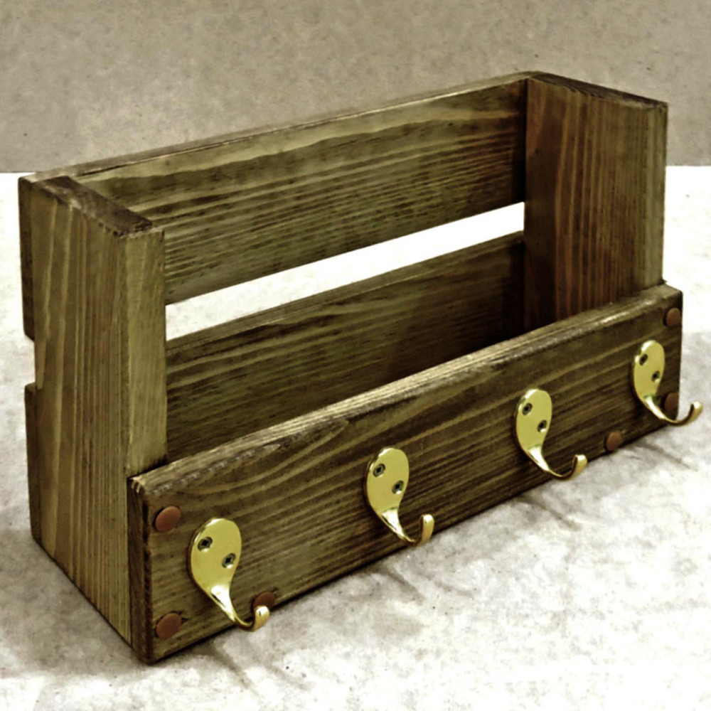 Ключница деревянная 