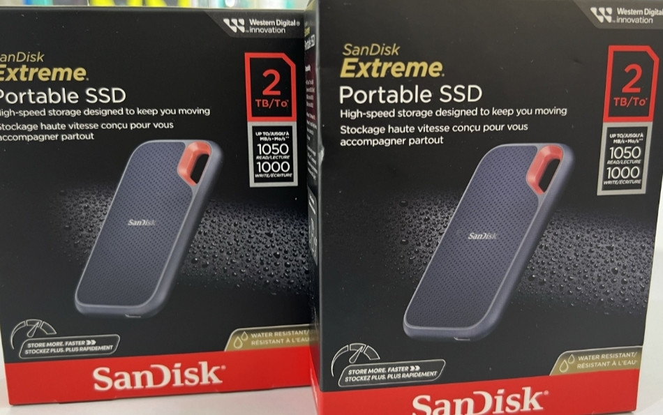 Карта Пам'яті: SSD-накопичувач SanDisk Extreme Portable V2, TB2. Київ - фото 1