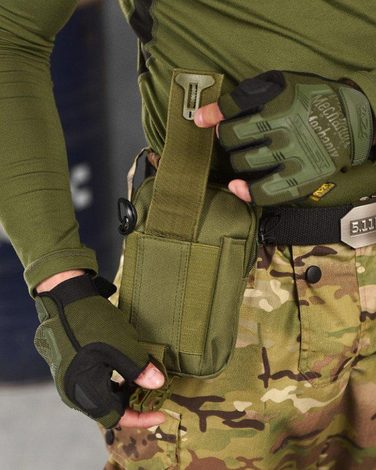 Подсумок тактический SILVER KNIGHT ULTIMATUM олива ОН4822 Одесса - изображение 6