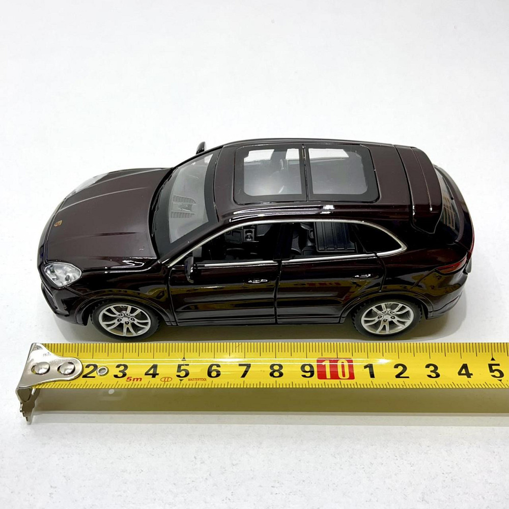 Машинка металева АвтоЕксперт Porsche Cayenne 5 1:32 світло/звук Темно-коричнева (24705) Чернігів - фото 9