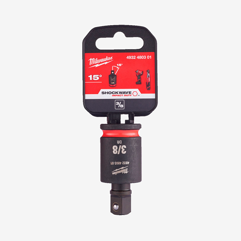 Перехідник шарнірний для головок ShW 3/8'' MILWAUKEE Одеса - фото 2