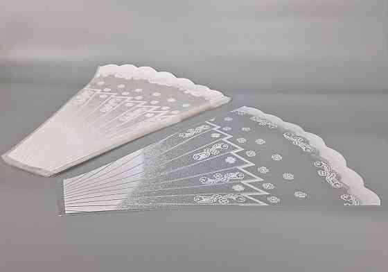 Упаковка конус под цветы h50/ 9низ/45верх(100шт)узор 161 (3) (100 шт) Харьков