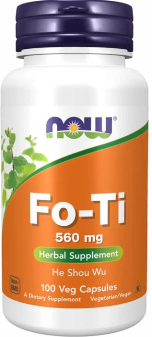 Горец многоцветковый Now Foods FO-TI 560 mg 100 vcaps Киев - изображение 1