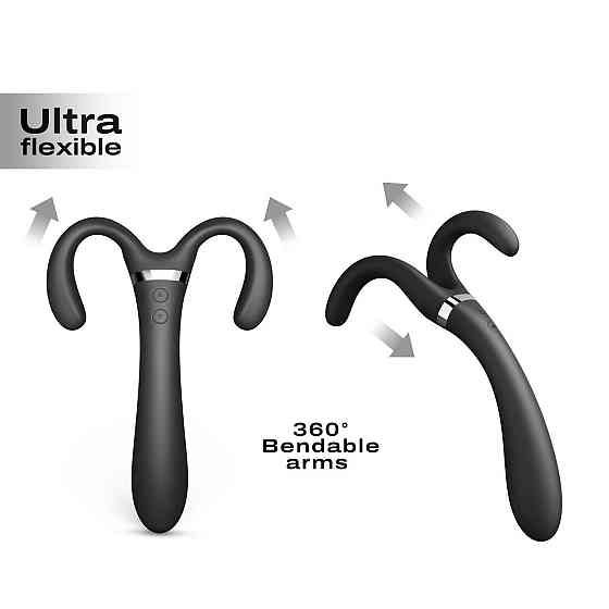 Вибратор-стимулятор Dorcel INFINITE JOY BLACK, многофункциональный, унисекс Sex Aura Киев