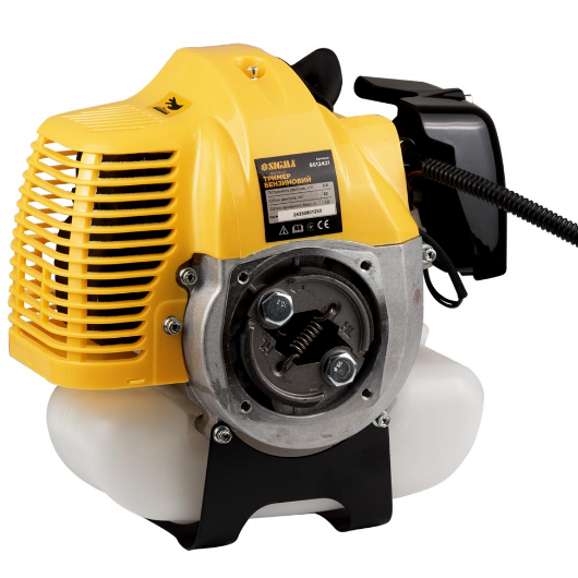 Тример бензиновий 3,6кВт 52см³ жорсткий посилений вал U-ручка (катушка/2 ножа/ремінь) SIGMA Житомир - фото 6