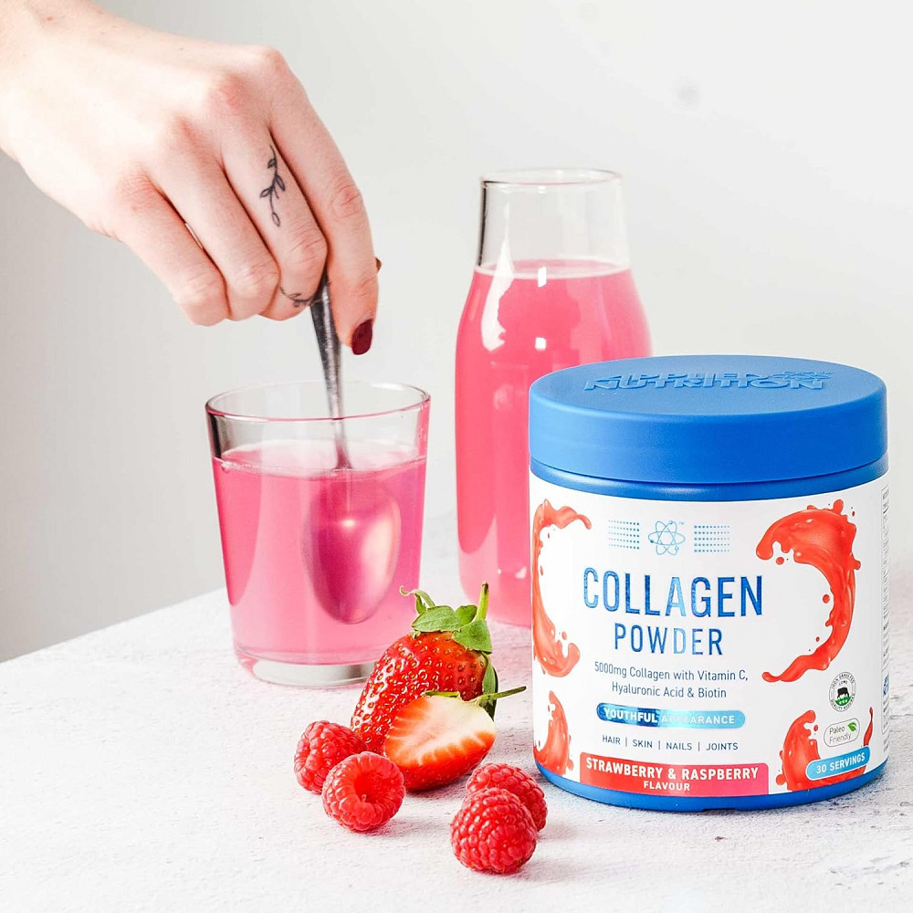 Коллаген Applied Nutrition COLLAGEN 165G (STRAWBERRY AND RASPBERRY) Луцк - изображение 3