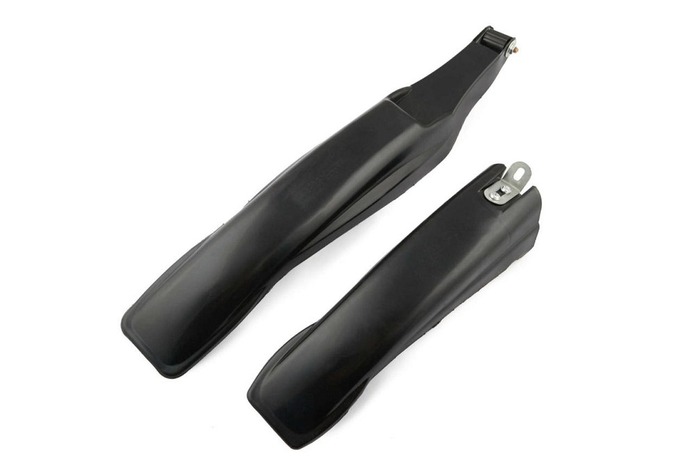 Крылья велосипедные (MTB) (черные, пластик, UP) Мукачево - изображение 1