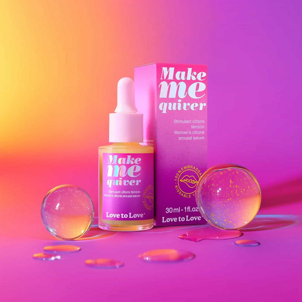 Розпродаж!!! Збуджувальна сироватка для клітора Love To Love Make Me Quiver 30мл (термін 01.04.2027) Sex Aura Київ - фото 2