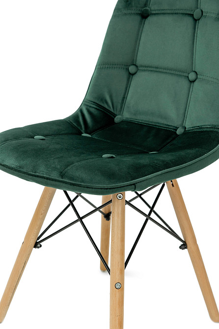 Стілець ДЖАСТІН, велюр зелений Київ - фото 7