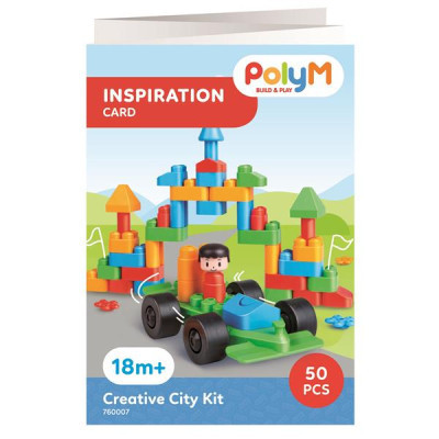 Конструктор PolyM Город 50 деталей (760007) Винница - изображение 2