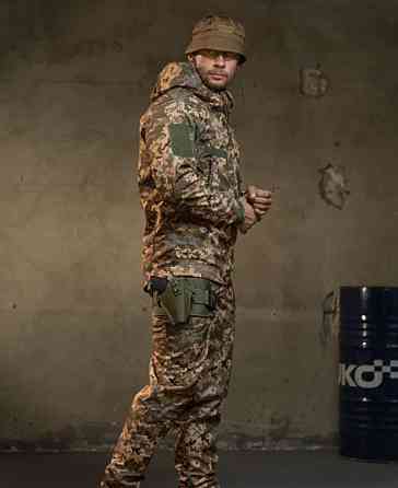 Демисезонный тактический костюм Cофтшел Softshell Rocket НП4862 (Пиксель) XL Киев