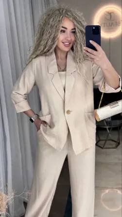 Летний хит Костюм — пиджак + брюки палаццо. Одесса