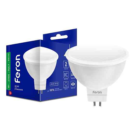 Світлодіодна лампа Feron LB-240 4Вт G5.3 2700K Харьков