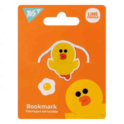 Закладки для книг Yes металева Line Friends (707833) Вінниця