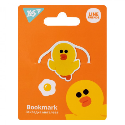 Закладки для книг Yes металева Line Friends (707833) Вінниця - фото 1