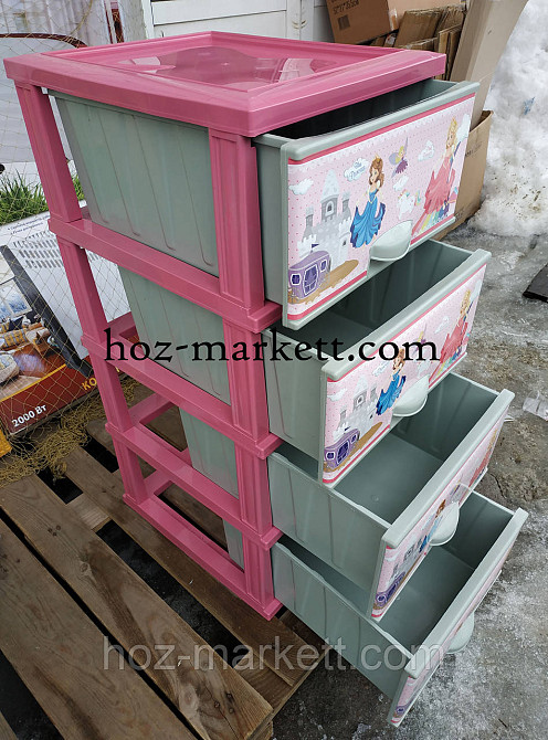 Комод пластиковый 