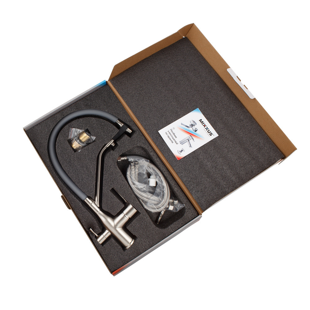 Кухонный смеситель MixxusPremium Gravity 021 SS COLOR REFL.GREY (MI6980) Харьков - изображение 7