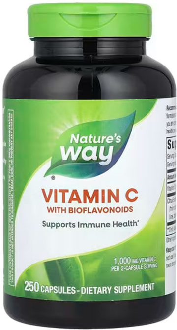 Витамин С с биофлавоноидами Natures Way Vitamin C with Bioflavonoids 250 капс Киев - изображение 1