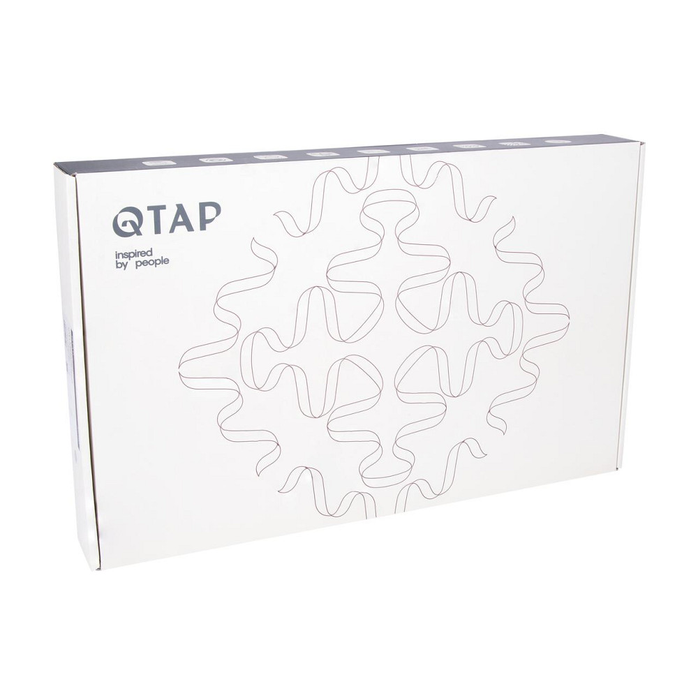 Смеситель для кухни Qtap Vlasta New с гибким изливом с подключением для питьевой воды QTVLA364GMB45649 Gunmetal Black PVD Киев - изображение 17