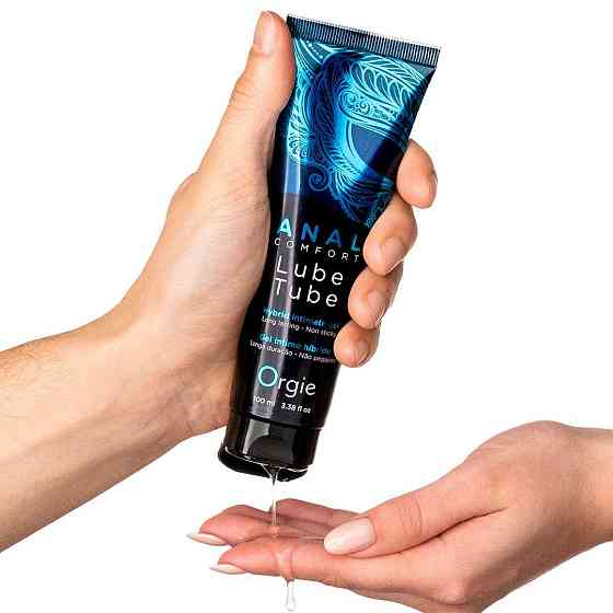 Анальна змазка Orgie Lube Tube Anal Comfort, 100 мл, водна основа, імітація силікону Sex Aura Київ