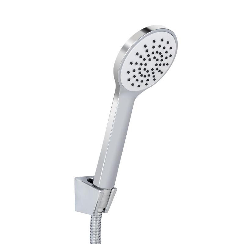 Змішувач для душу Lidz Latwa 010 білий/хром Київ - фото 4