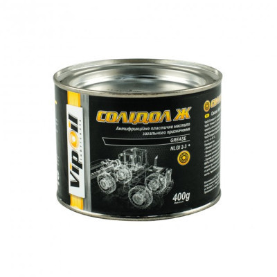 Смазка автомобильная VIPOIL Солидол Ж, 0,4 кг (0162870) Винница - изображение 1