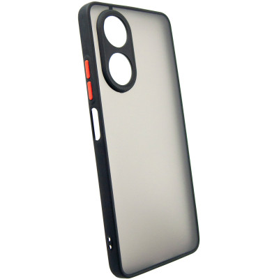 Чехол для мобильного телефона Dengos Matte OPPO A58 4G (black) (DG-TPU-MATT-132) Винница - изображение 2