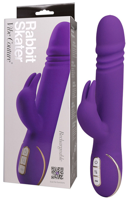 Вібратор Rabbit Skater Purple Sex Aura Київ - фото 2