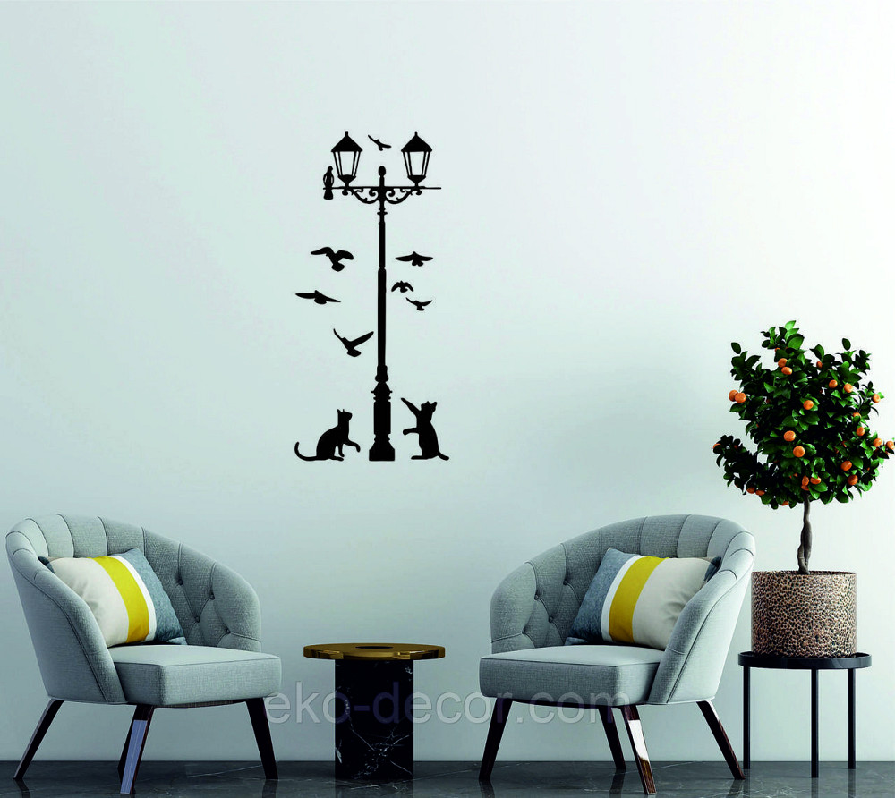 Декоративне настінне 3D Панно «Коти» Декор на стіну з об'ємом Київ - фото 5