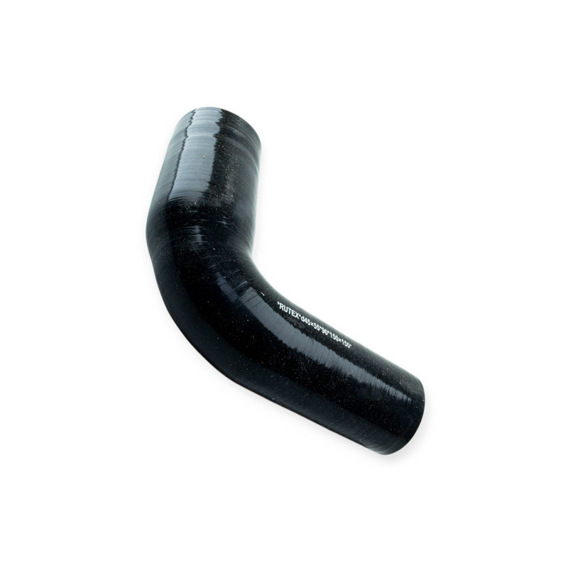 Патрубок кут d-45-d55 L-150*150 90град. силікон універсальний Мукачево - фото 1