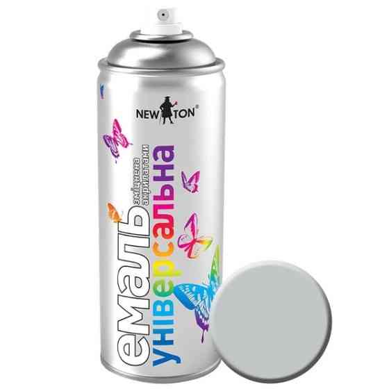 Емаль універсальна 400мл 7035 світло-сірий аерозоль NEW TON Житомир