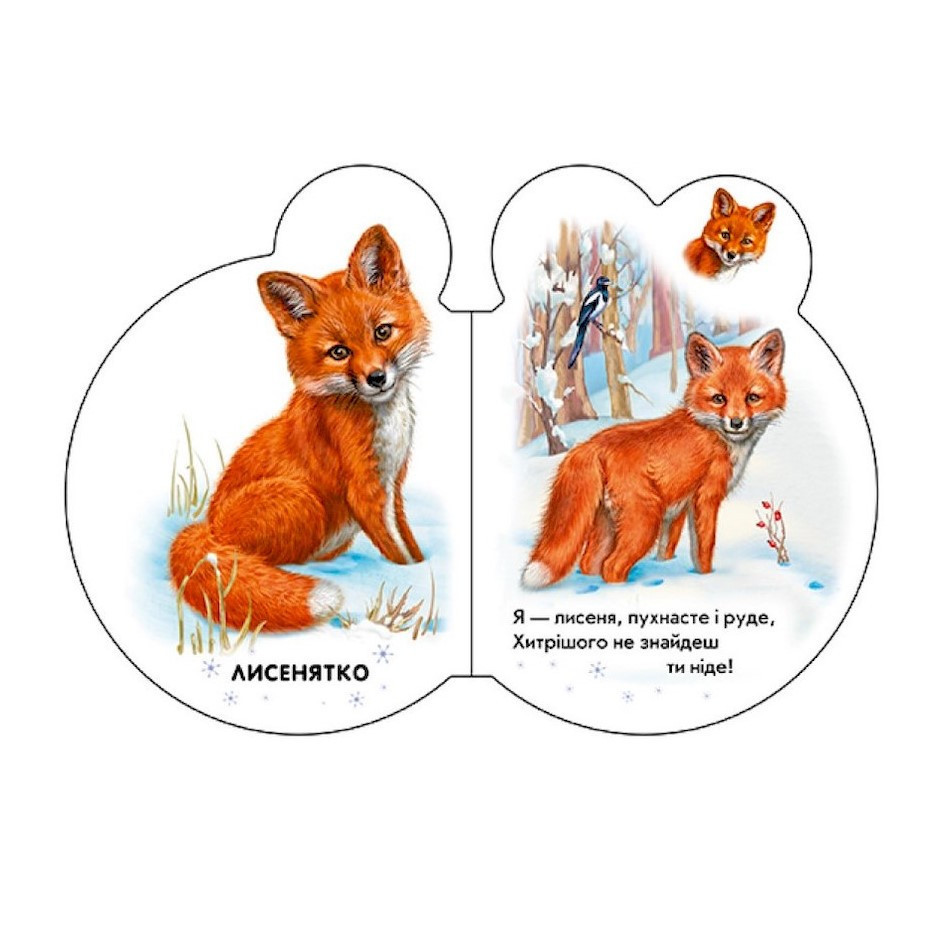 Картонная книжечка для самых маленьких Малыши : В лесу 411017 аудио-бонус Винница - изображение 3