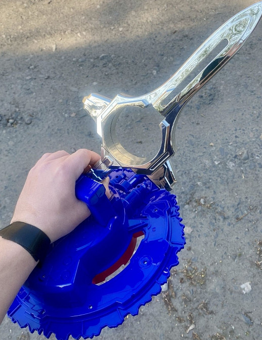 Автомат Орбиган автоматическая стрельба на аккумул 7.4V/ Орбиган 2в1/Меч. Харьков - изображение 1