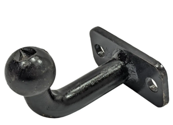 Шар прицепного устройства (фаркопа) кованый с площадкой на 2 отверстия Винница - изображение 1