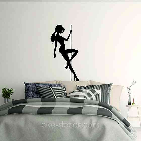 Декоративное настенное Панно «Стриптиз», Декор на стену 70*35 см, Черный Киев