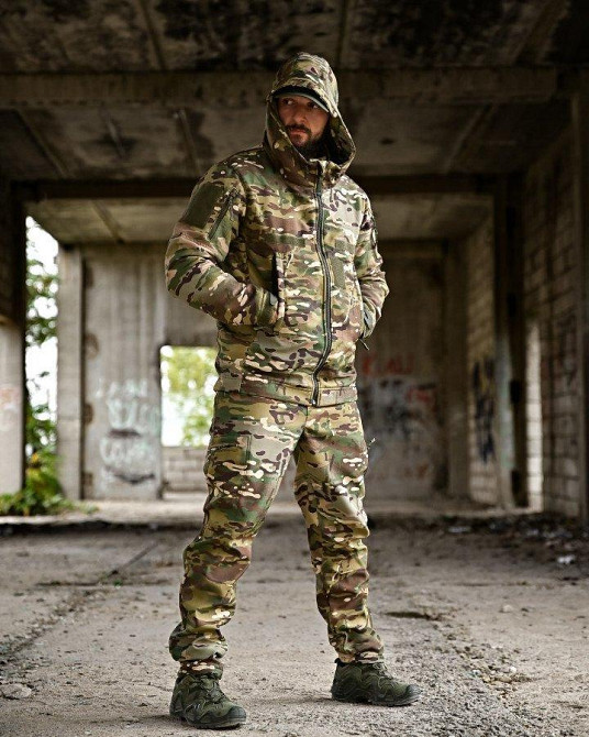 Демисезонный тактический костюм на флисе OMEGA мультикам НП4881 Одесса - изображение 13