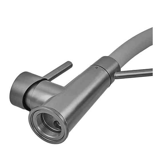 Змішувач для кухні з силіконовим виливом Zerix FUL-017 Graphite Refl.Gray з нержавіючої сталі  SUS304   ( 11100 ) Харків