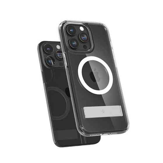 Чохол Spigen AAA Magnetic Clear Stand for Apple iPhone 13 Transparent Киев
