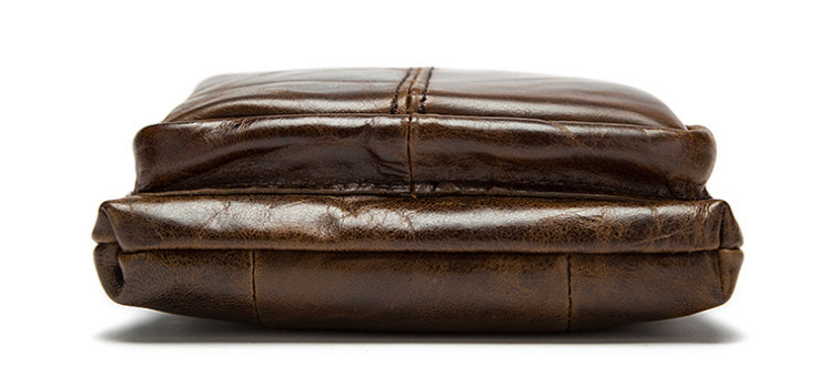 Сумка чоловіча Vintage шкіряна 14608 Коричнева Київ - фото 8