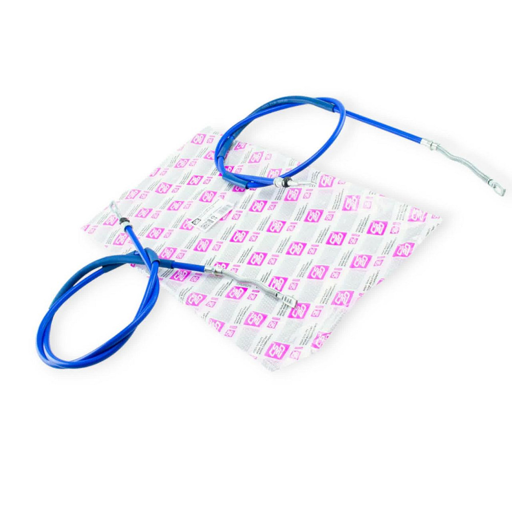 Трос ручного тормоза 2108, 2109, 21099 (старый образец) (к-кт 2 шт) (CS-20) привода Мукачево - изображение 1