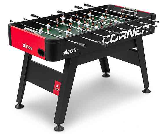 Настільний футбол Hop-Sport Corner чорно-червоний Київ