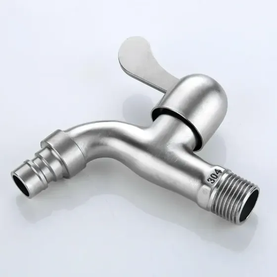 Кран поливальний 1/2 Zerix BIB-002 1/2" з нержавіючої сталі SUS304 (ZX5688) Чернівці