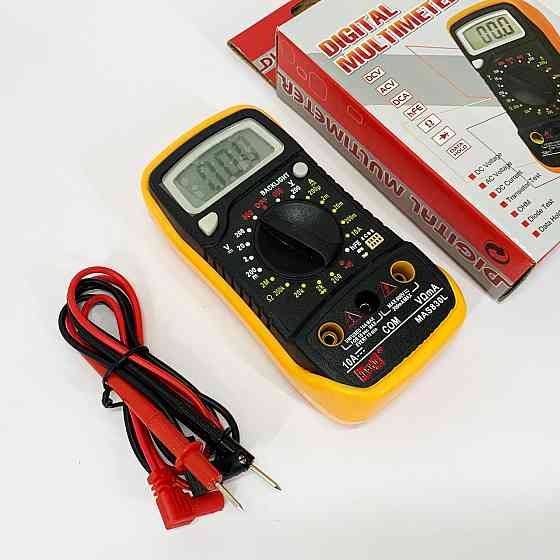 Портативний мультиметр тестер HAOYUE MAS830L, Мультиметр тестер цифровий точний, Мультиметри портативні BV-20 Івано-Франківськ