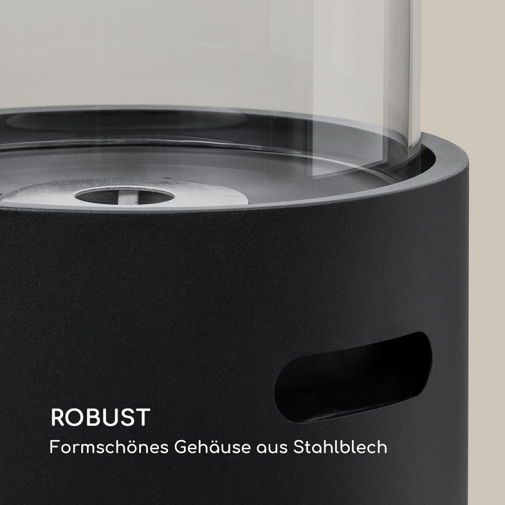 Fiamme Tamburo этаноловый камин горелка из нержавеющей стали 0,8 литра время горения 4-5 часов черный Ровно - изображение 6