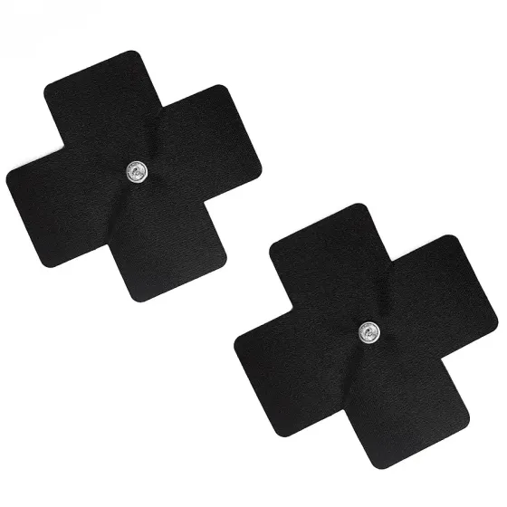 Сексуальні наклейки на груди зі стразом Art of Sex - Ruth pestis with Crystal, Чорний Львов