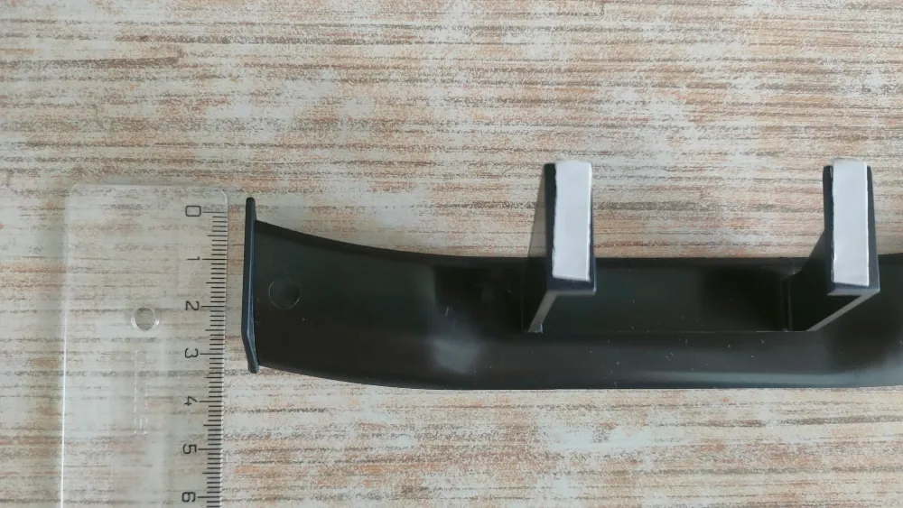 Спойлер-мини под карбон Чёрный на авто Киев - изображение 8