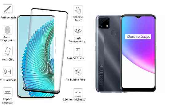 Захисне скло HyperGlass Pro для Realme C25s, Realme C25Y – максимальна чутливість та захист Київ