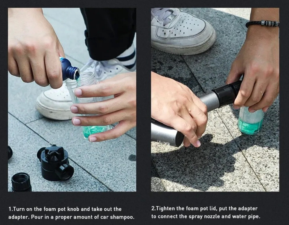 Набір для миття авто Baseus Simple Life Car Wash Suit TZCRXC-01 Николаев - изображение 7